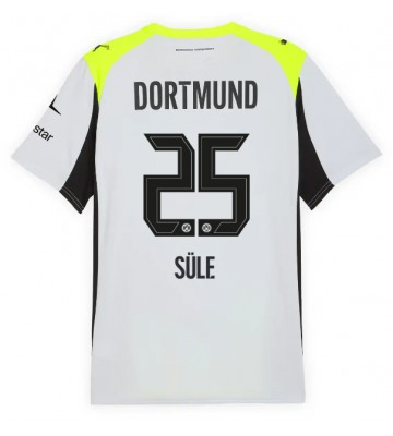 Borussia Dortmund Niklas Sule #25 Replik Auswärtstrikot 2025-26 Kurzarm